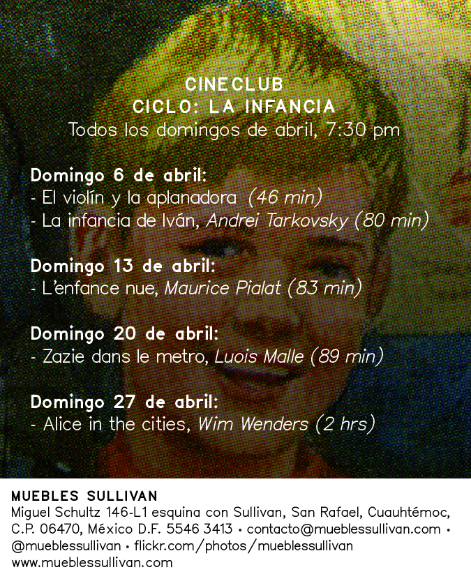 CINECLUB - CICLO: LA INFANCIA